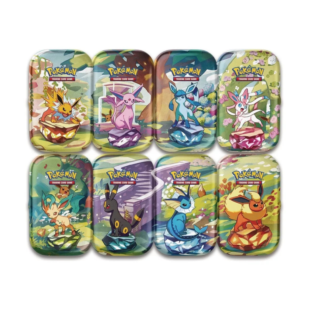 Pokemon Scarlet &amp; Violet Prismatic Evolutions Mini Tin