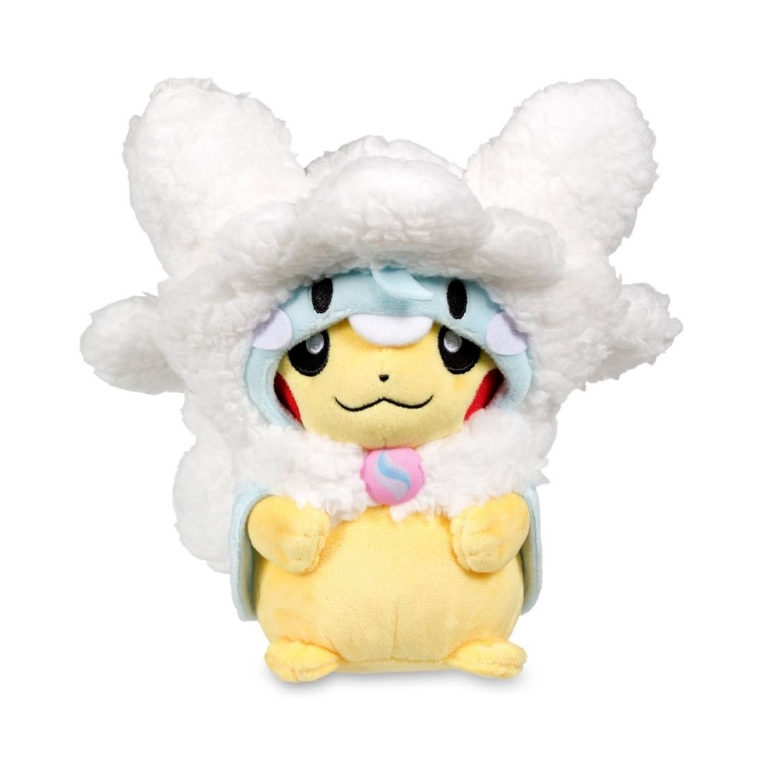 Mega Altaria Cape Pikachu Plush - Pokémon Center