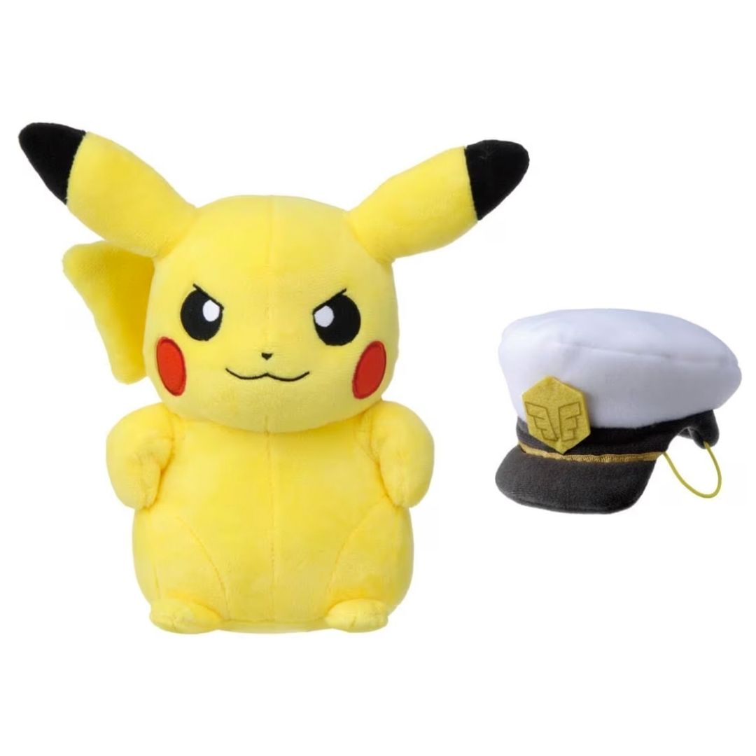 Captain Pikachu Plush Pokémon
