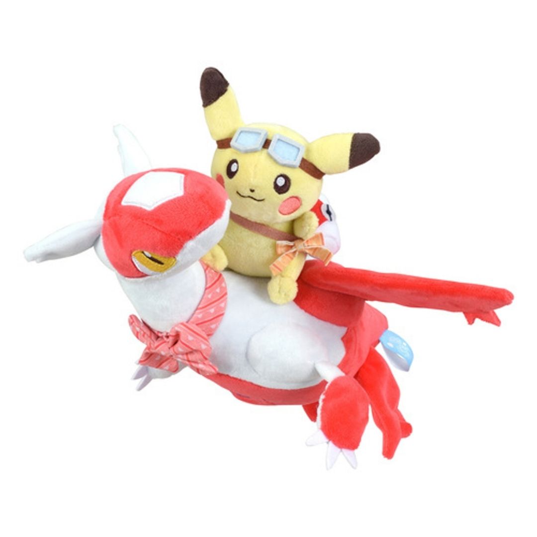 Pikachu Flying Latias Plush - Pokémon Center