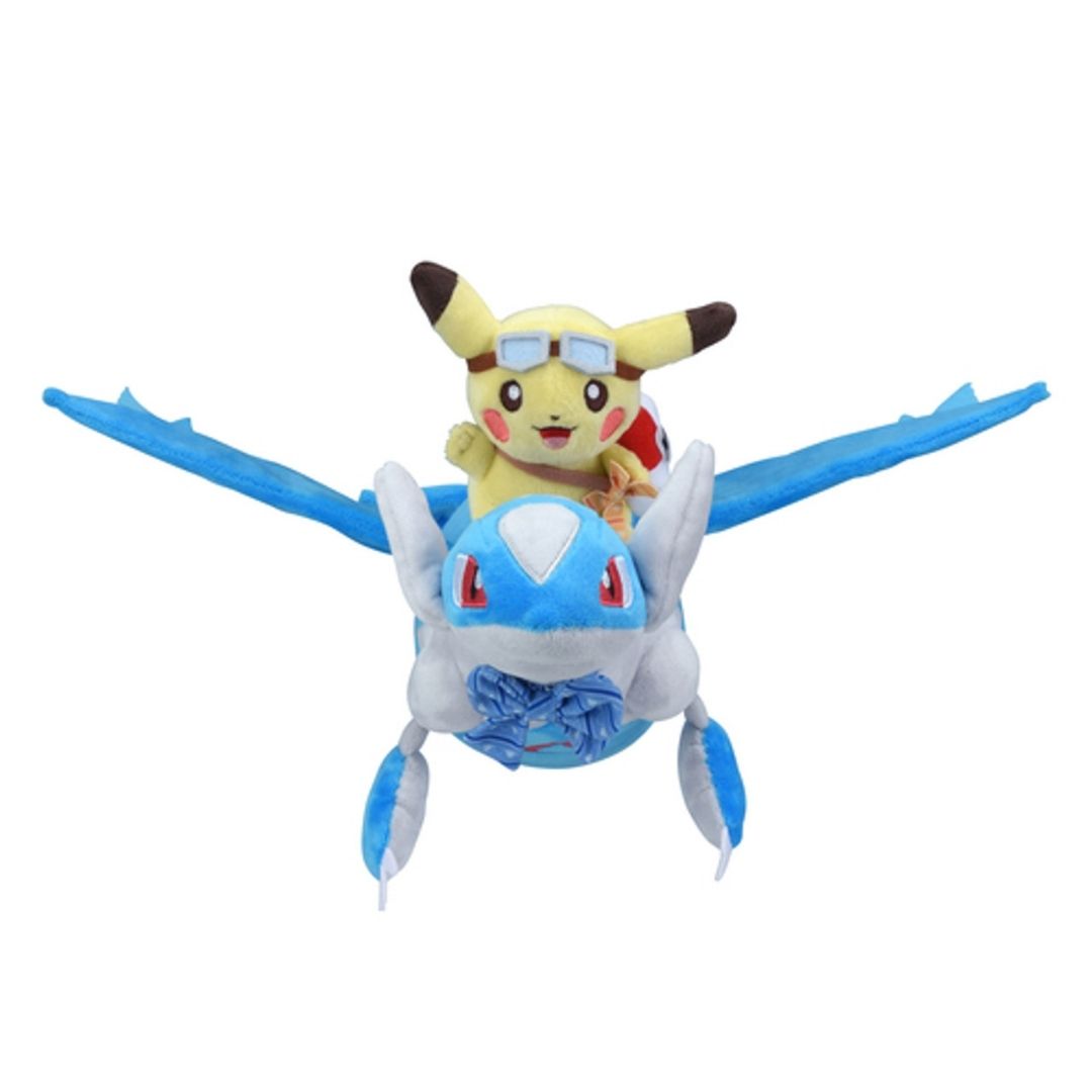 Pikachu Flying Latios Plush - Pokémon Center