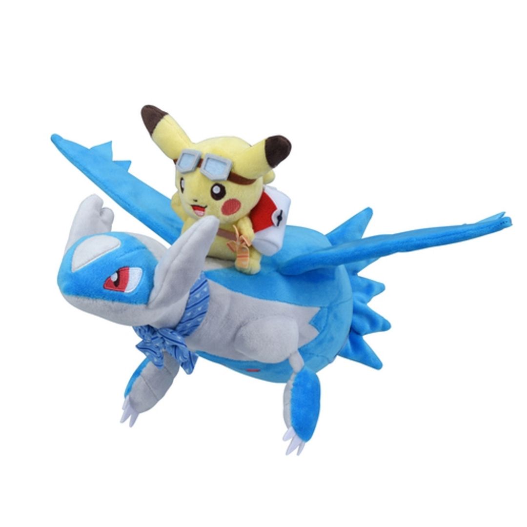 Pikachu Flying Latios Plush - Pokémon Center
