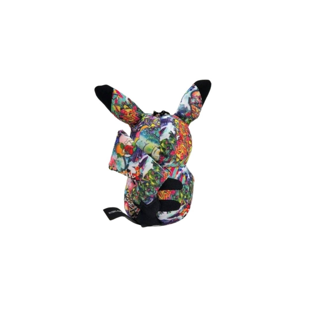 Shibuya Graffiti Pikachu Mascot Plush Keychain - Pokémon Center
