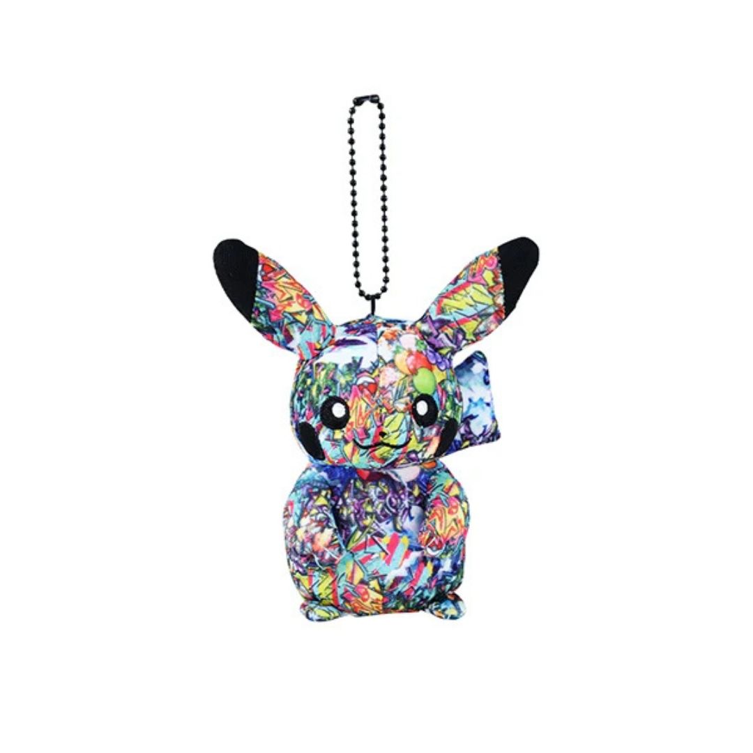 Shibuya Graffiti Pikachu Mascot Plush Keychain - Pokémon Center