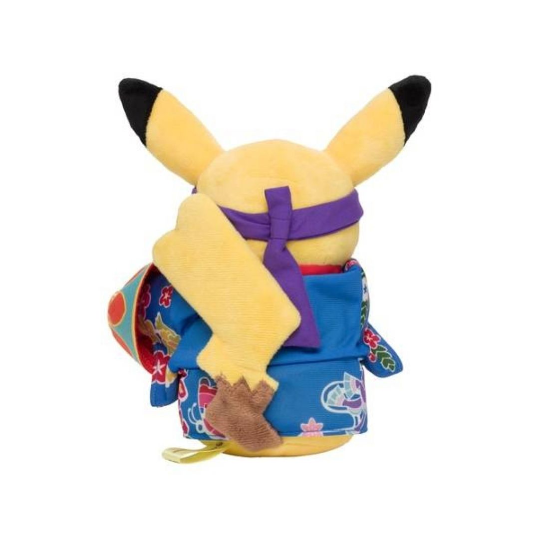Okinawa Pikachu Ryubu Dance Plush - Pokémon Center