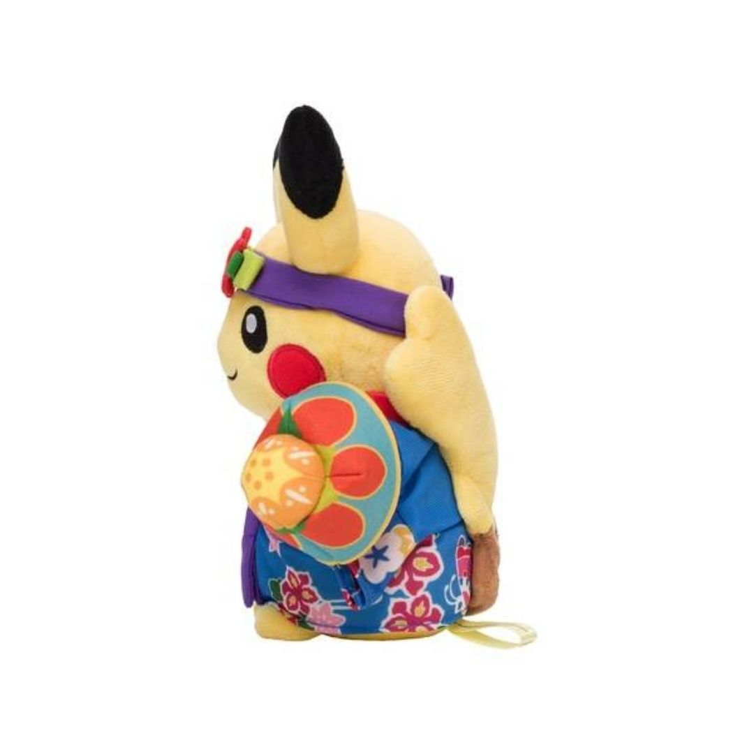 Okinawa Pikachu Ryubu Dance Plush - Pokémon Center