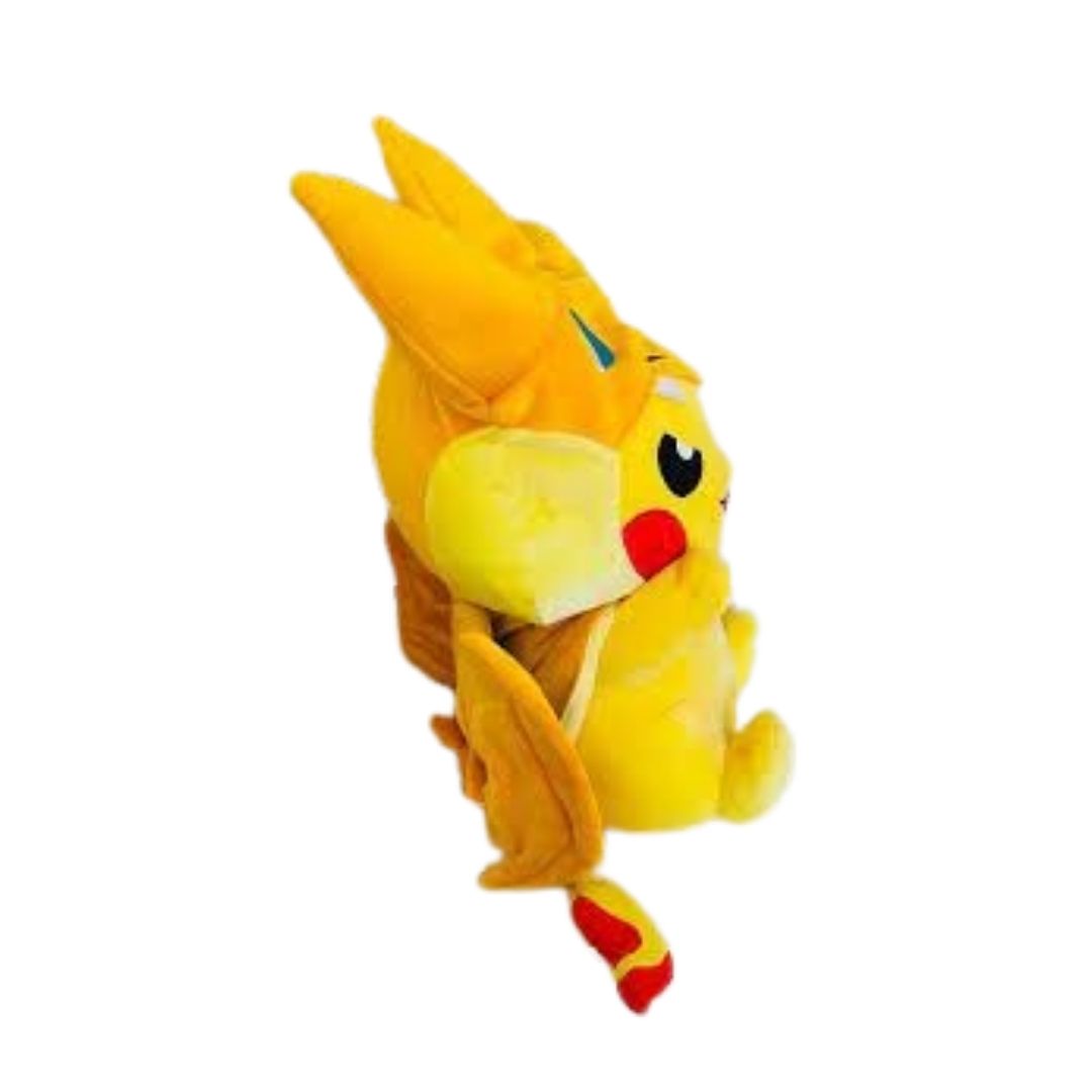Original Mega Charizard Y Poncho Pikachu Plush - Pokémon Center