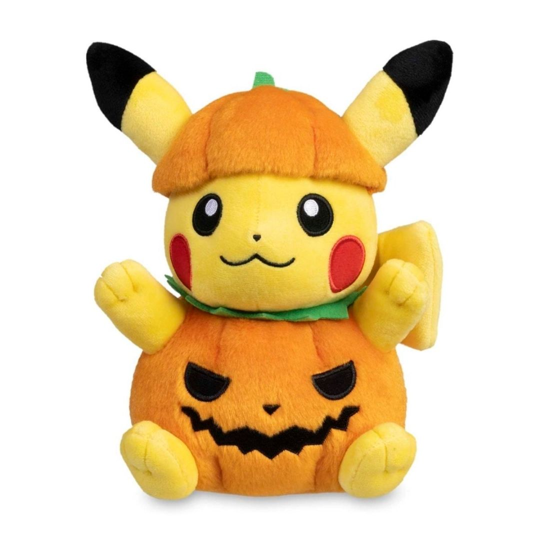 Pumpkin Pikachu Plush - Pokémon Center