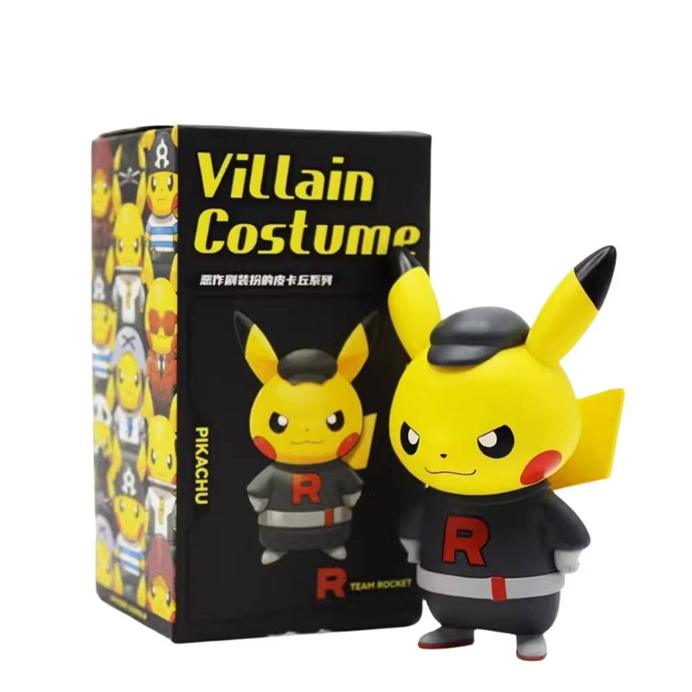 Pokémon Team Rocket Pikachu Villain Costume Figures