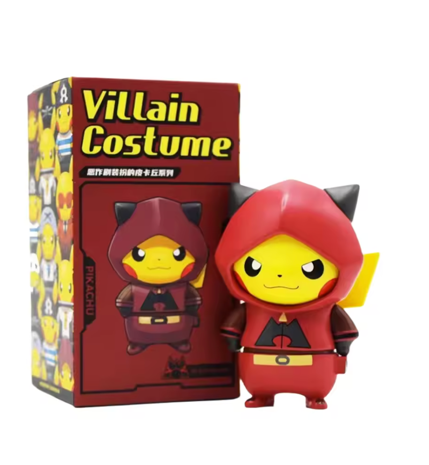 Pokémon Team Rocket Pikachu Villain Costume Figures