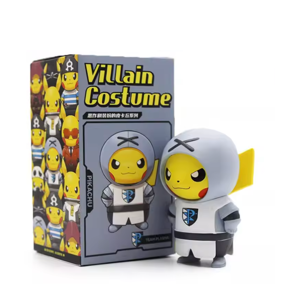 Pokémon Team Rocket Pikachu Villain Costume Figures