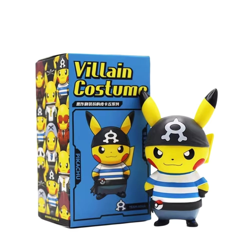 Pokémon Team Rocket Pikachu Villain Costume Figures