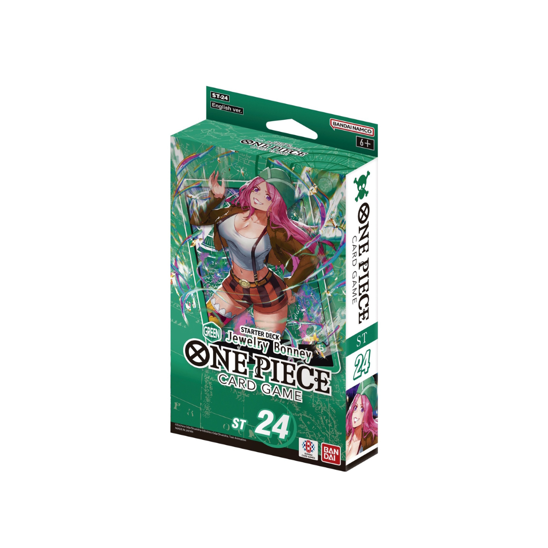 One Piece Card Game: Starter Deck - GREEN Jewelry Bonney - [ST24]