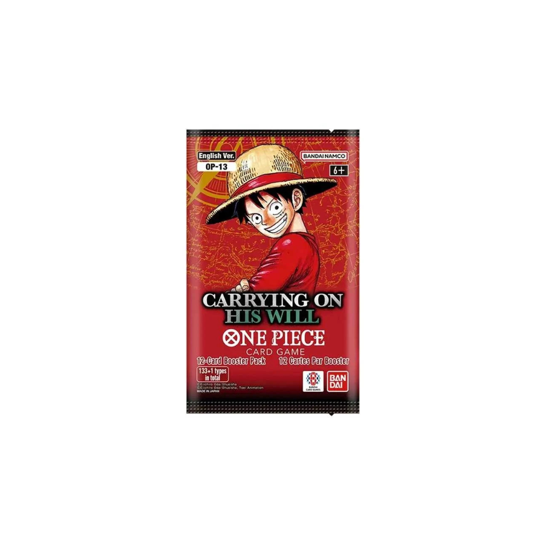 One Piece Card Game OP-13 Carrying on His Will Booster Pack
