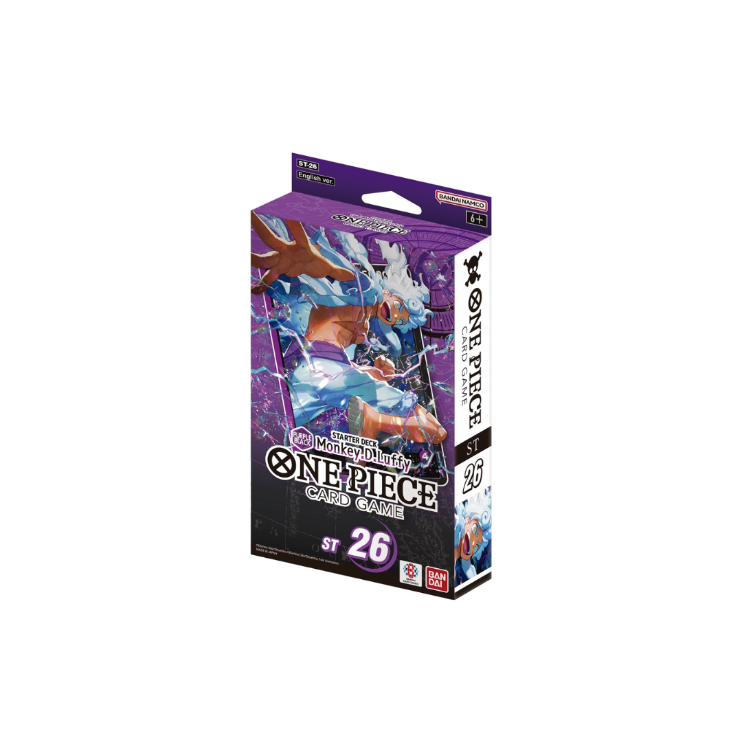 One Piece Card Game: Starter Deck - PURPLE/BLACK Monkey.D.Luffy - [ST26]