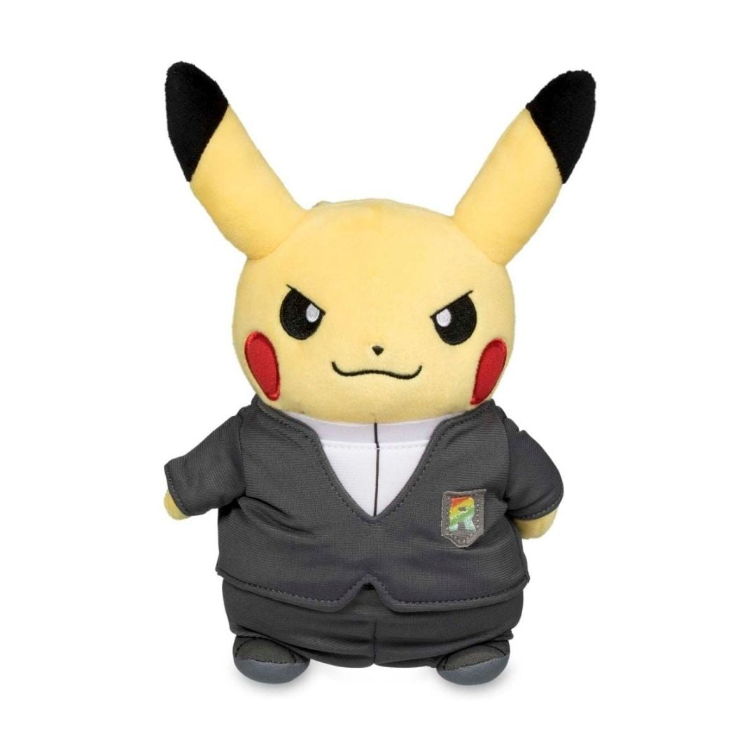 Team Rocket Giovanni Costume Pikachu Plush - Pokémon Center