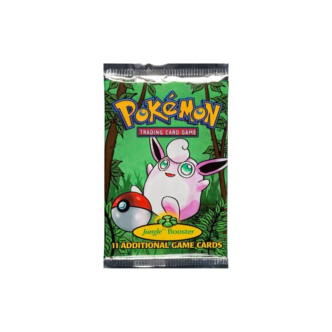1999 Pokémon Jungle Single Booster Pack WOTC Vintage Wigglytuff