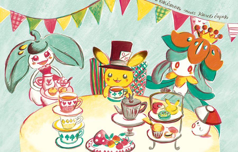 Pancake Pikachu Plush Meets Karel Capek - Pokémon Center