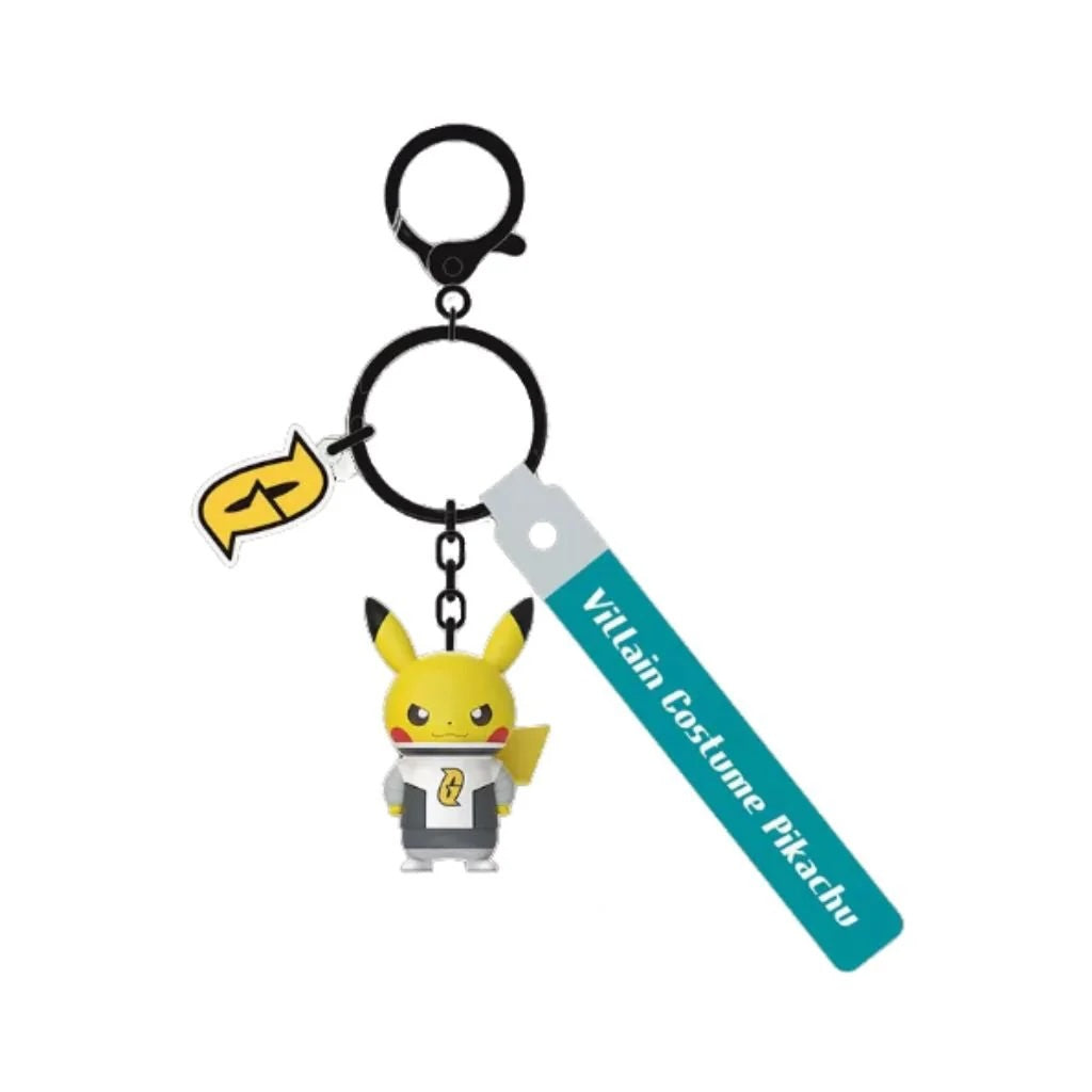 Pokémon Team Rocket Pikachu Villain Costume Keychains