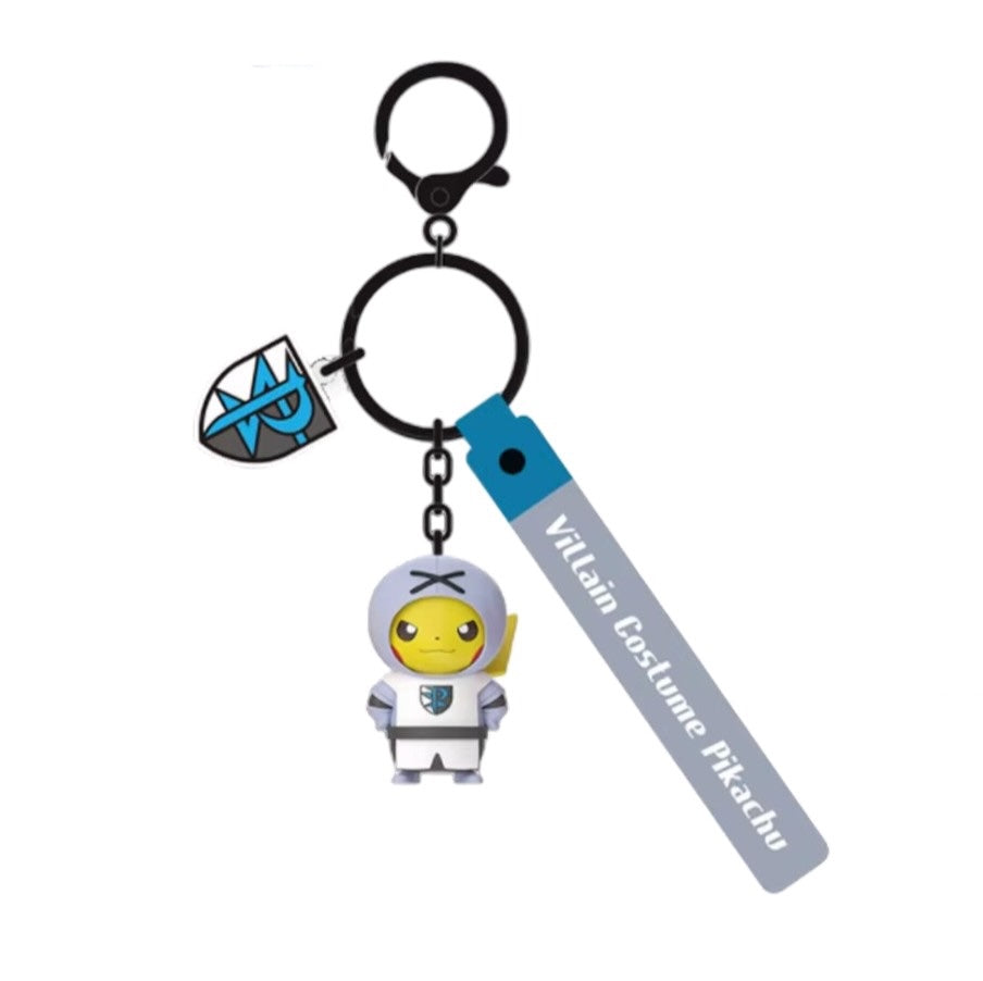 Pokémon Team Rocket Pikachu Villain Costume Keychains